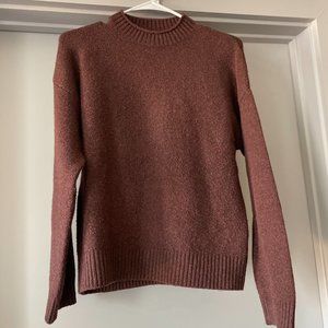 BP Mock Turtleneck Maroon Sweater in XS (ALMOST NEW)